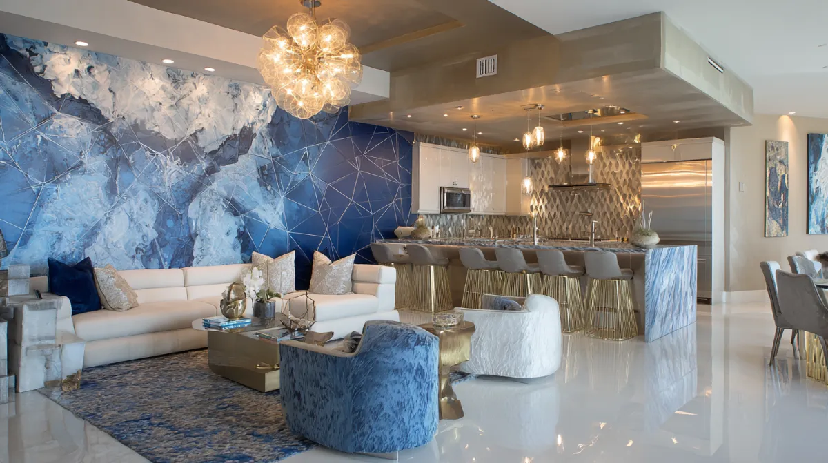 Professional wallpaper installation by Urban Drift